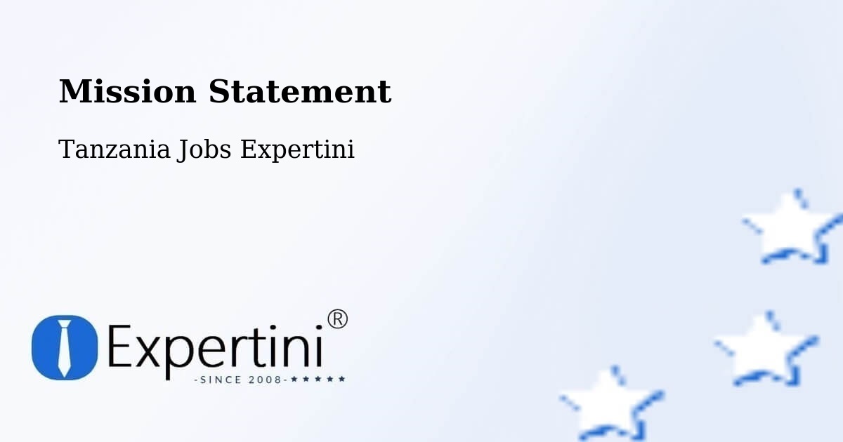 Corporate Mission – Mhango - Tanzania Jobs Expertini