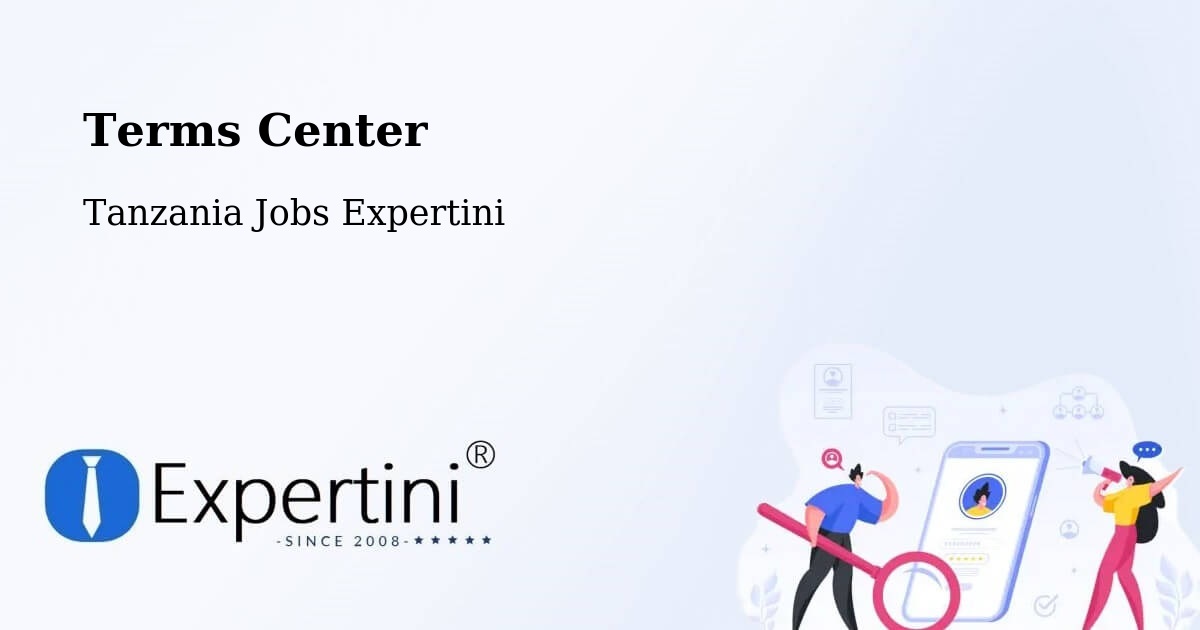 Terms of Service – Mhango - Tanzania Jobs Expertini